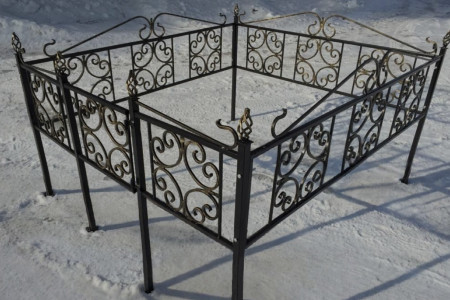 Оградки кованые