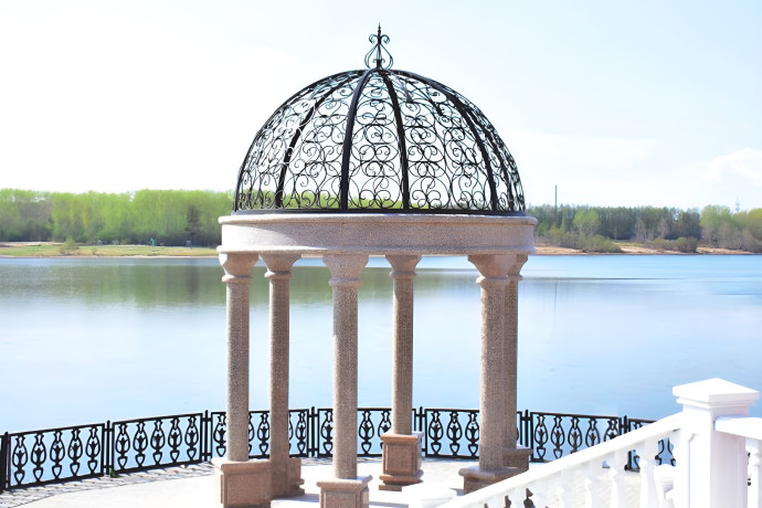 изготовление кованого купола для ротонды, г.Краснотурьинск - фото - 1