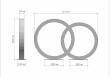 Арт-объект "Кольца"  
        Артикул: SV-SA009
 - фото - 1