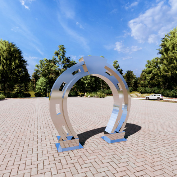 Арт-объект "Подкова"  
        Артикул: SV-SA014
 - фото - 2