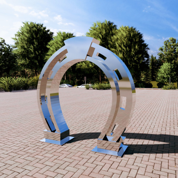 Арт-объект "Подкова"  
        Артикул: SV-SA014
 - фото - 3