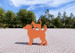 Арт-объект "Кошка с собакой"  
        Артикул: SV-MA012
 - фото - 3