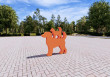 Арт-объект "Кошка с собакой"  
        Артикул: SV-MA012
 - фото - 2