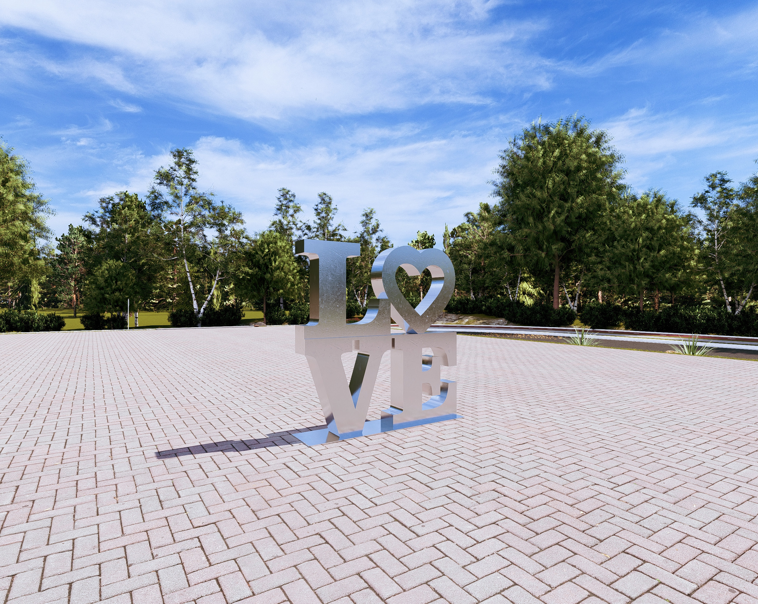 Арт-объект "LOVE"  
        Артикул: SV-SA020
 - фото - 3
