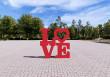 Арт-объект "LOVE"  
        Артикул: SV-MА019
 - фото - 5