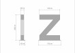 Арт-объект "Z"  
        Артикул: SV-SA022
 - фото - 1