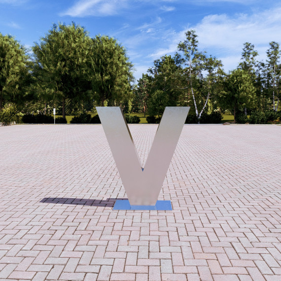 Арт-объект "V"  
        Артикул: SV-SA023
 - фото - 2