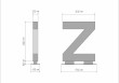 Арт-объект "Z"  
        Артикул: SV-MА020
 - фото - 1