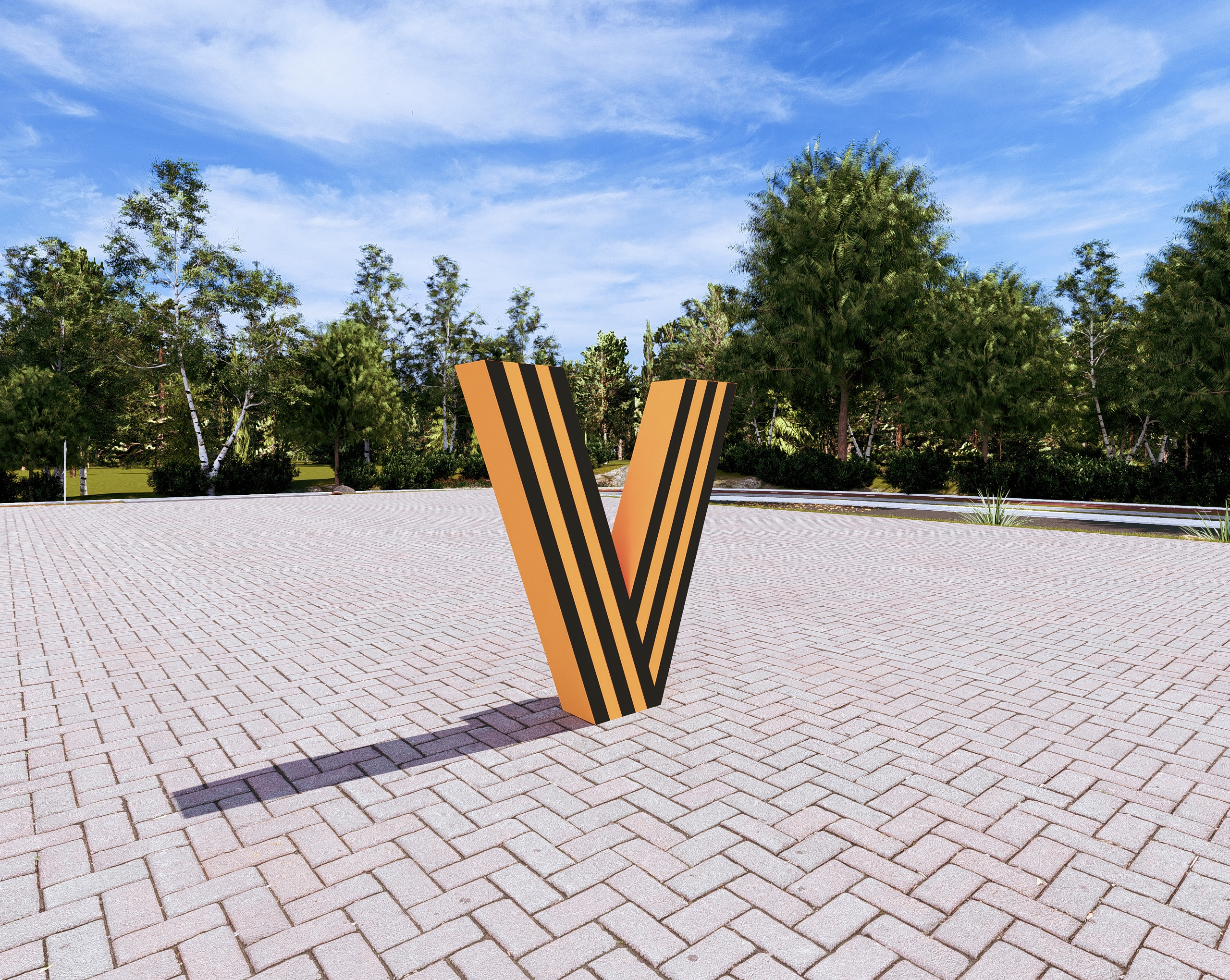 Арт-объект "V"  
        Артикул: SV-MА021
 - фото - 3