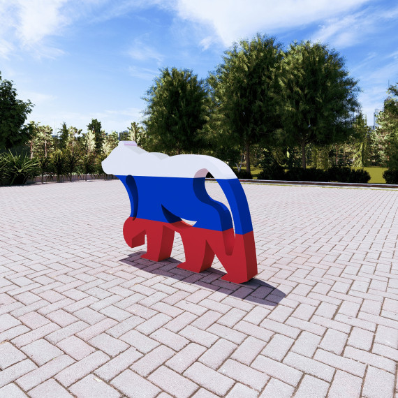 Арт-объект "Медведь"  
        Артикул: SV-MA003
 - фото - 6