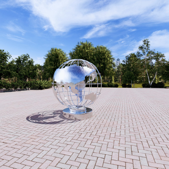 Арт-объект "Глобус"  
        Артикул: SV-SA035
 - фото - 2