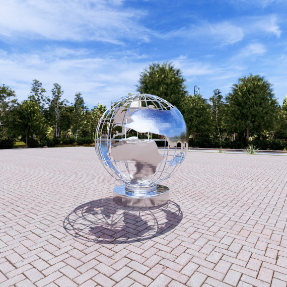 Арт-объект "Глобус"  
        Артикул: SV-SA035
 - фото - 4