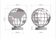 Арт-объект "Глобус"  
        Артикул: SV-SA035
 - фото - 1
